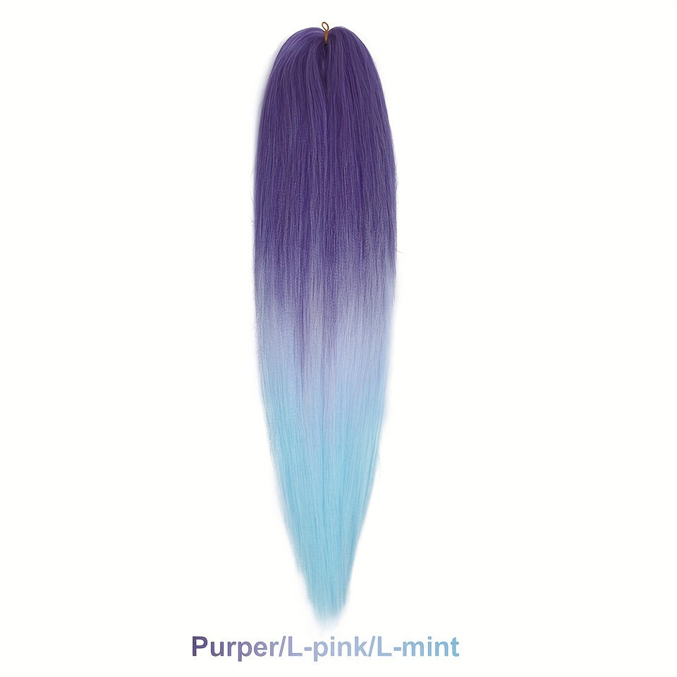 [Natural Look] 22 Inch 60G Kanekalon Synthetic Hair Extensions | High Temperature Fiber | For Women | Natural Look | Elegant